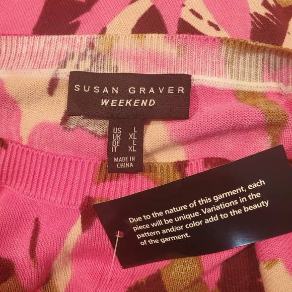 Susan Graver Sweater NWT - Picture 3 of 6